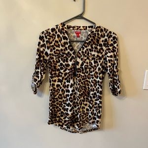 GUESS Animal Print Top